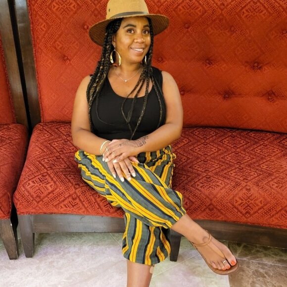 Men’s XL Brown Straw Summer Hat – Classic & Lightweight - Picture 5 of 6